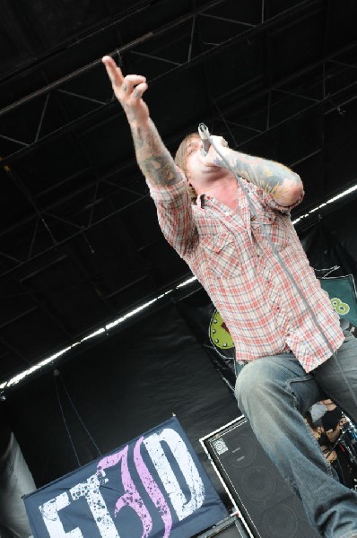 Every Time I Die on the Highway 1 Stage, Warped Tour, Verizon Wireless Amph