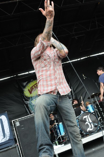 Every Time I Die on the Highway 1 Stage, Warped Tour, Verizon Wireless Amph