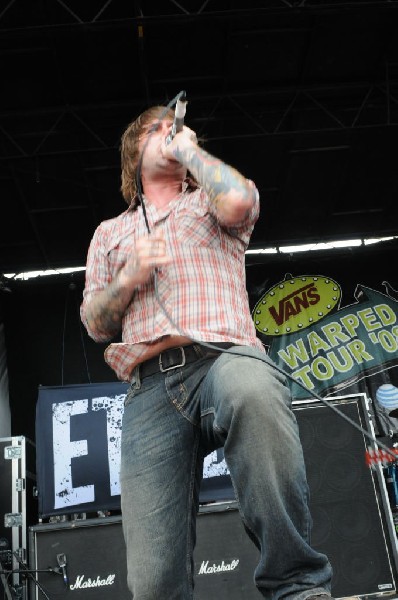 Every Time I Die on the Highway 1 Stage, Warped Tour, Verizon Wireless Amph