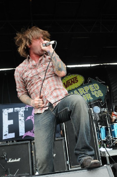 Every Time I Die on the Highway 1 Stage, Warped Tour, Verizon Wireless Amph
