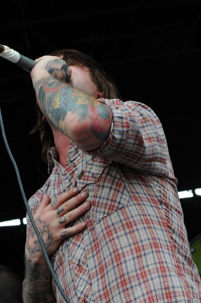 Every Time I Die on the Highway 1 Stage, Warped Tour, Verizon Wireless Amph