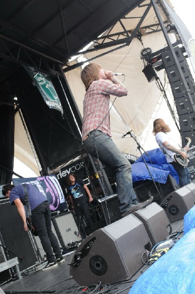 Every Time I Die on the Highway 1 Stage, Warped Tour, Verizon Wireless Amph