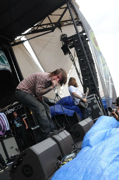 Every Time I Die on the Highway 1 Stage, Warped Tour, Verizon Wireless Amph