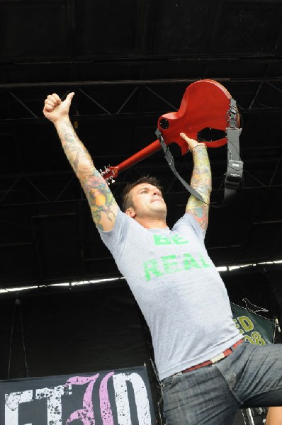 Every Time I Die on the Highway 1 Stage, Warped Tour, Verizon Wireless Amph
