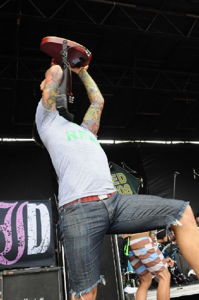 Every Time I Die on the Highway 1 Stage, Warped Tour, Verizon Wireless Amph