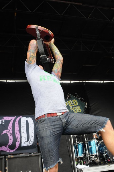Every Time I Die on the Highway 1 Stage, Warped Tour, Verizon Wireless Amph