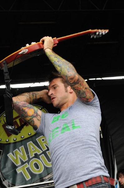 Every Time I Die on the Highway 1 Stage, Warped Tour, Verizon Wireless Amph