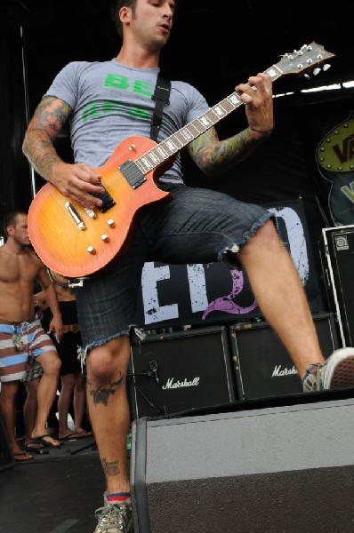 Every Time I Die on the Highway 1 Stage, Warped Tour, Verizon Wireless Amph