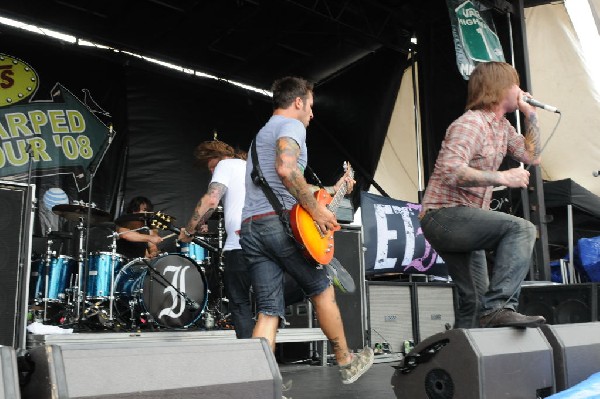 Every Time I Die on the Highway 1 Stage, Warped Tour, Verizon Wireless Amph