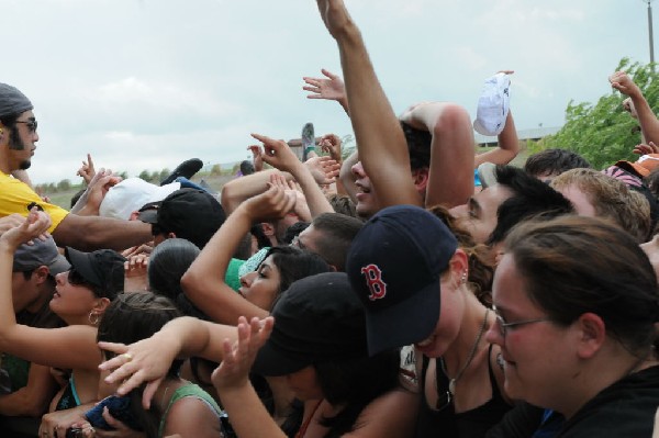 Every Time I Die on the Highway 1 Stage, Warped Tour, Verizon Wireless Amph