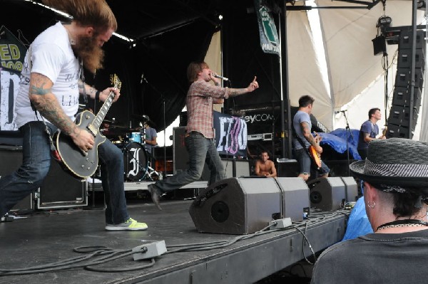 Every Time I Die on the Highway 1 Stage, Warped Tour, Verizon Wireless Amph