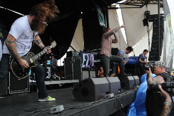Every Time I Die on the Highway 1 Stage, Warped Tour, Verizon Wireless Amph