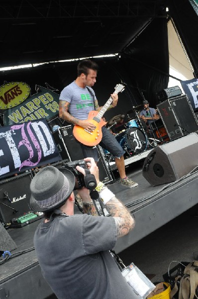 Every Time I Die on the Highway 1 Stage, Warped Tour, Verizon Wireless Amph