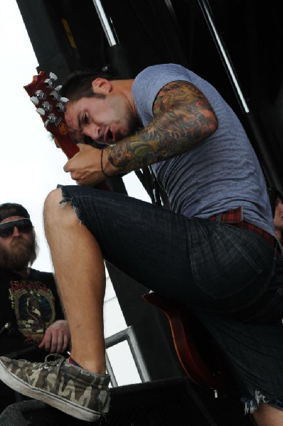 Every Time I Die on the Highway 1 Stage, Warped Tour, Verizon Wireless Amph