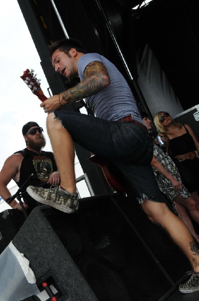 Every Time I Die on the Highway 1 Stage, Warped Tour, Verizon Wireless Amph