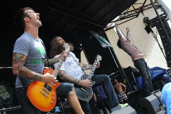 Every Time I Die on the Highway 1 Stage, Warped Tour, Verizon Wireless Amph