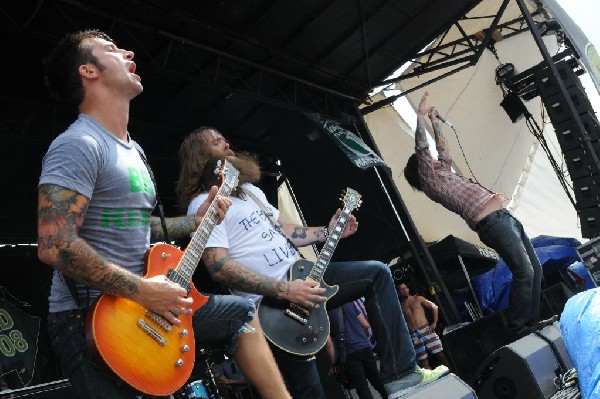 Every Time I Die on the Highway 1 Stage, Warped Tour, Verizon Wireless Amph