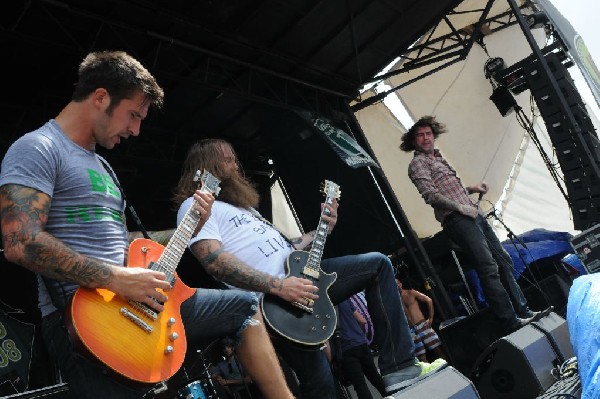 Every Time I Die on the Highway 1 Stage, Warped Tour, Verizon Wireless Amph