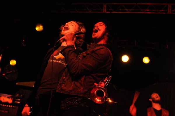 Foxy Shazam at La Zona Rosa, Austin, Texas 10/19/11 - photo by Jeff Barring