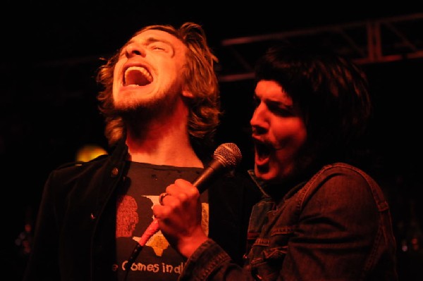 Foxy Shazam at La Zona Rosa, Austin, Texas 10/19/11 - photo by Jeff Barring