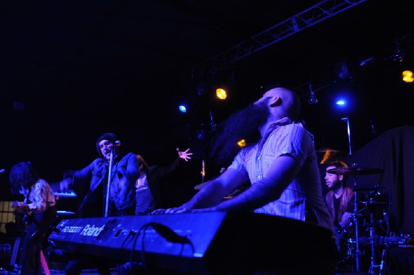 Foxy Shazam at La Zona Rosa, Austin, Texas 10/19/11 - photo by Jeff Barring