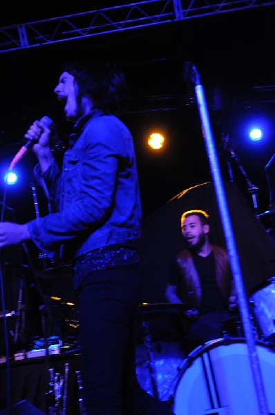 Foxy Shazam at La Zona Rosa, Austin, Texas 10/19/11 - photo by Jeff Barring