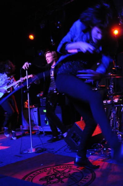 Foxy Shazam at La Zona Rosa, Austin, Texas 10/19/11 - photo by Jeff Barring