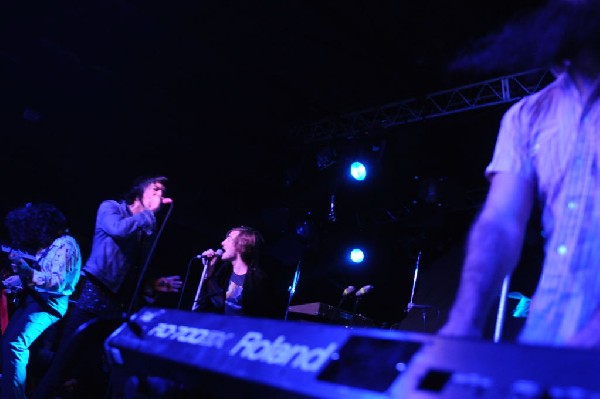 Foxy Shazam at La Zona Rosa, Austin, Texas 10/19/11 - photo by Jeff Barring