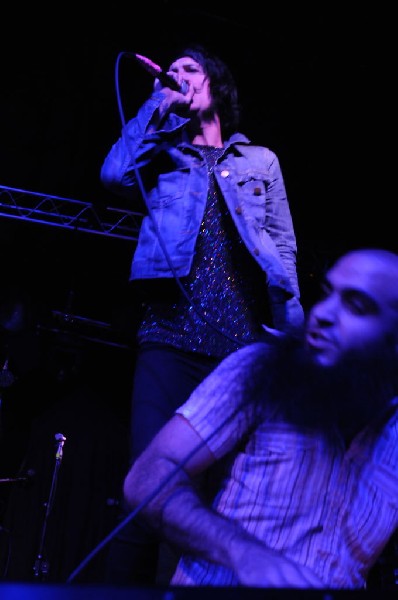 Foxy Shazam at La Zona Rosa, Austin, Texas 10/19/11 - photo by Jeff Barring