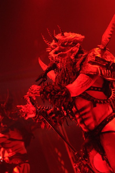 GWAR at the Austin Music Hall, Austin, Texas - 09/27/09