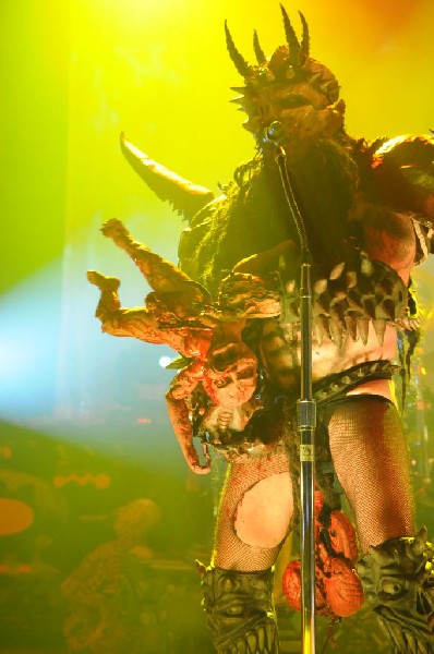 GWAR at the Austin Music Hall, Austin, Texas - 09/27/09