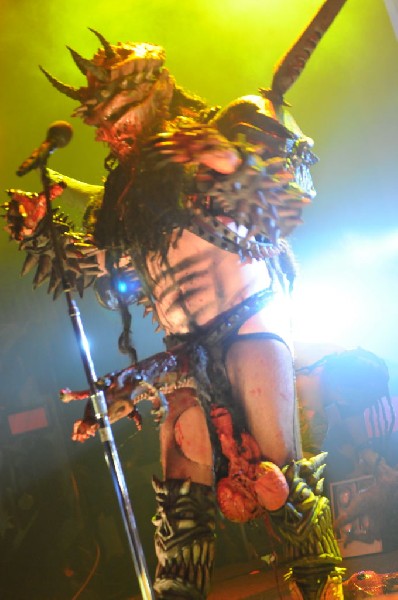 GWAR at the Austin Music Hall, Austin, Texas - 09/27/09