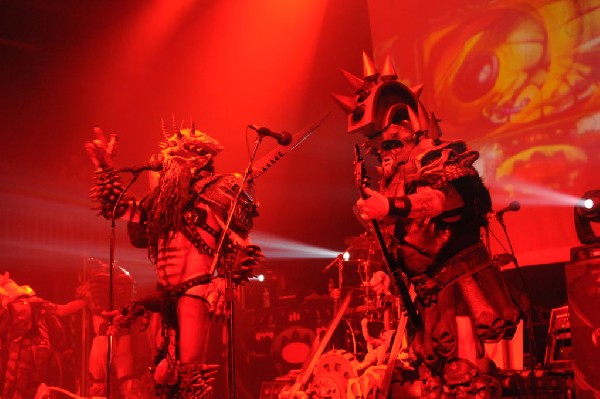 GWAR at the Austin Music Hall, Austin, Texas