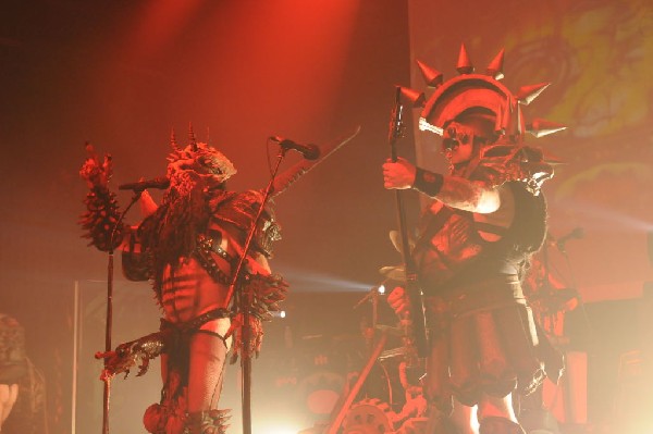 GWAR at the Austin Music Hall, Austin, Texas