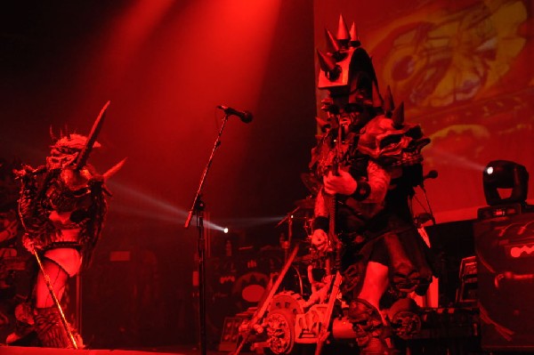 GWAR at the Austin Music Hall, Austin, Texas