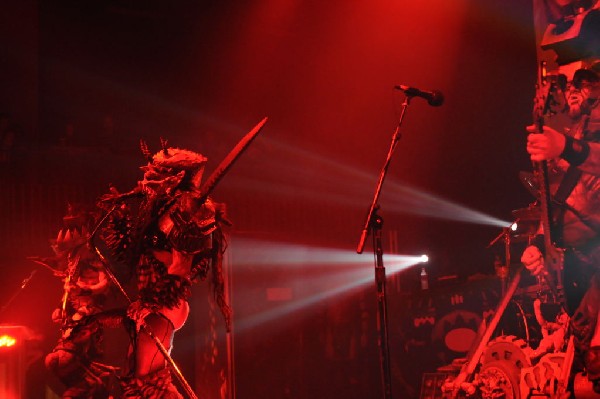 GWAR at the Austin Music Hall, Austin, Texas