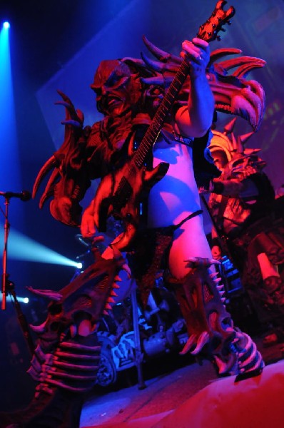 GWAR at the Austin Music Hall, Austin, Texas