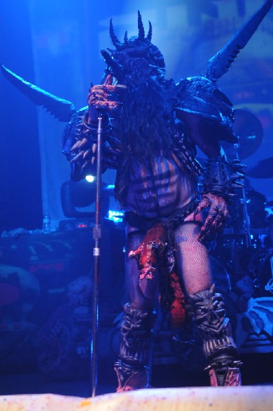 GWAR at the Austin Music Hall, Austin, Texas