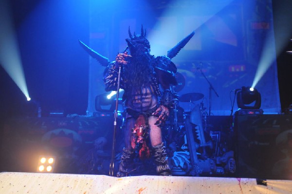 GWAR at the Austin Music Hall, Austin, Texas