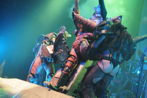 GWAR at the Austin Music Hall, Austin, Texas
