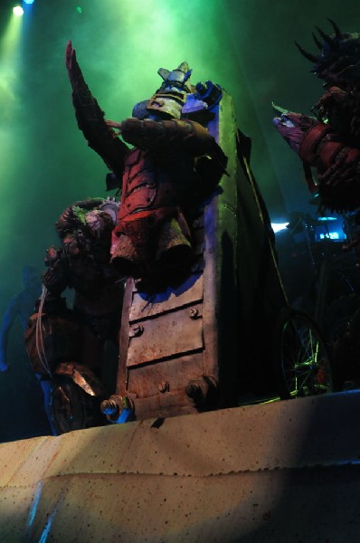 GWAR at the Austin Music Hall, Austin, Texas
