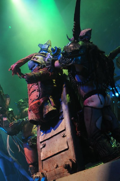 GWAR at the Austin Music Hall, Austin, Texas