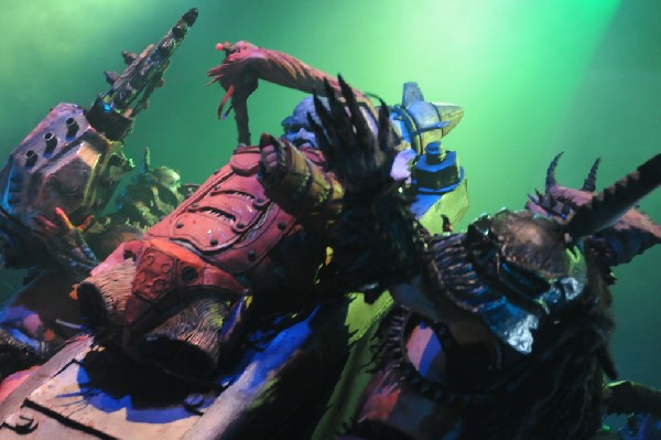 GWAR at the Austin Music Hall, Austin, Texas