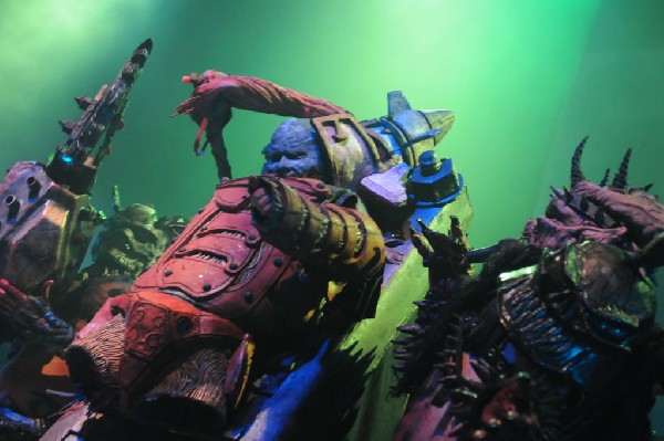 GWAR at the Austin Music Hall, Austin, Texas