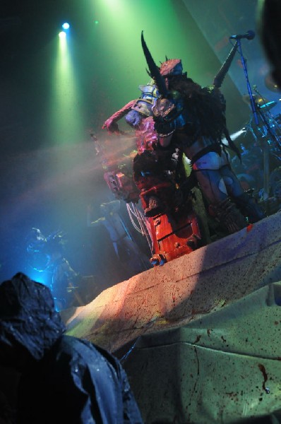 GWAR at the Austin Music Hall, Austin, Texas