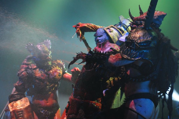 GWAR at the Austin Music Hall, Austin, Texas