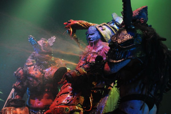 GWAR at the Austin Music Hall, Austin, Texas
