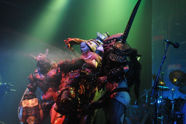 GWAR at the Austin Music Hall, Austin, Texas