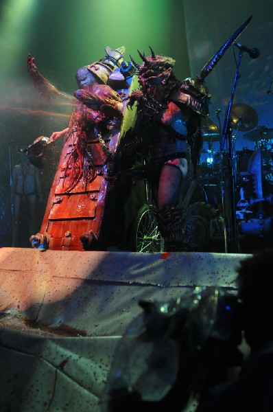 GWAR at the Austin Music Hall, Austin, Texas