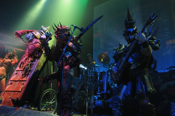 GWAR at the Austin Music Hall, Austin, Texas